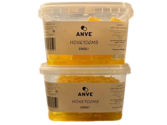 100% Real Raw Pure Organic Honeycomb 500G Tub. Brand New Harvest.