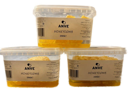 100% Real Raw Pure Organic Honeycomb 750G Tub. Brand New Harvest.