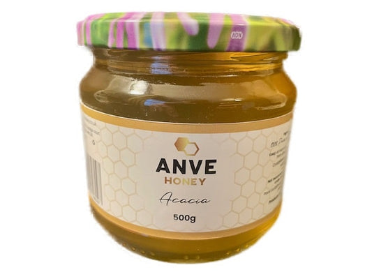 100% Real Raw Pure Organic Acacia Honey 500G Jar. Brand New Harvest.