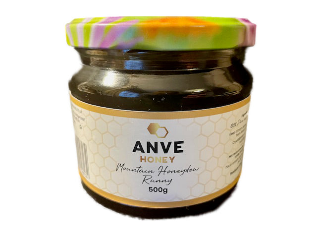 100% Real Raw Pure Organic Mountain Honey 500G. Brand New Harvest.