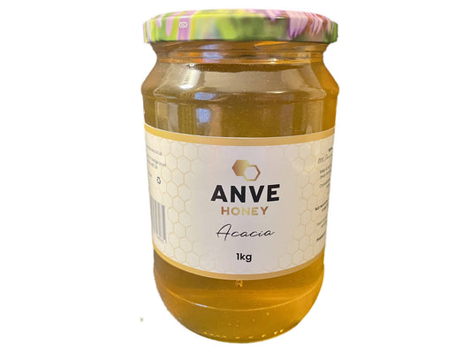 100% Real Raw Pure Organic Acacia Honey 1KG Jar. Brand New Harvest.